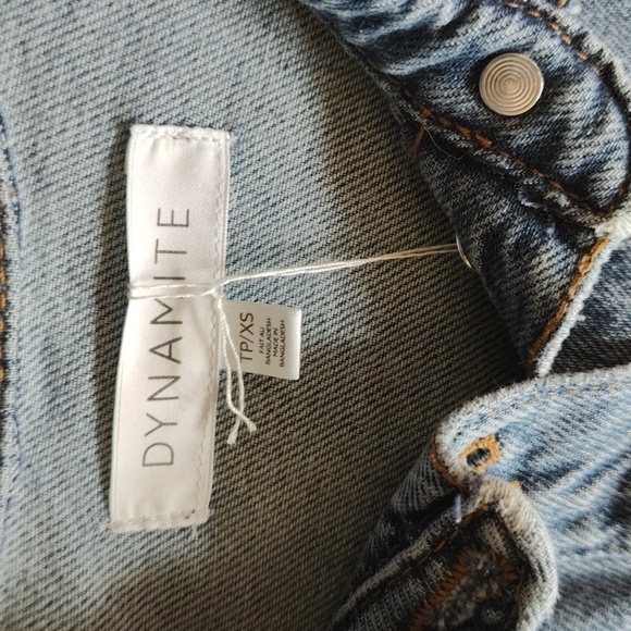 Dynamite‎ Denim Button-Up Dress Jean - Picture 5 of 6